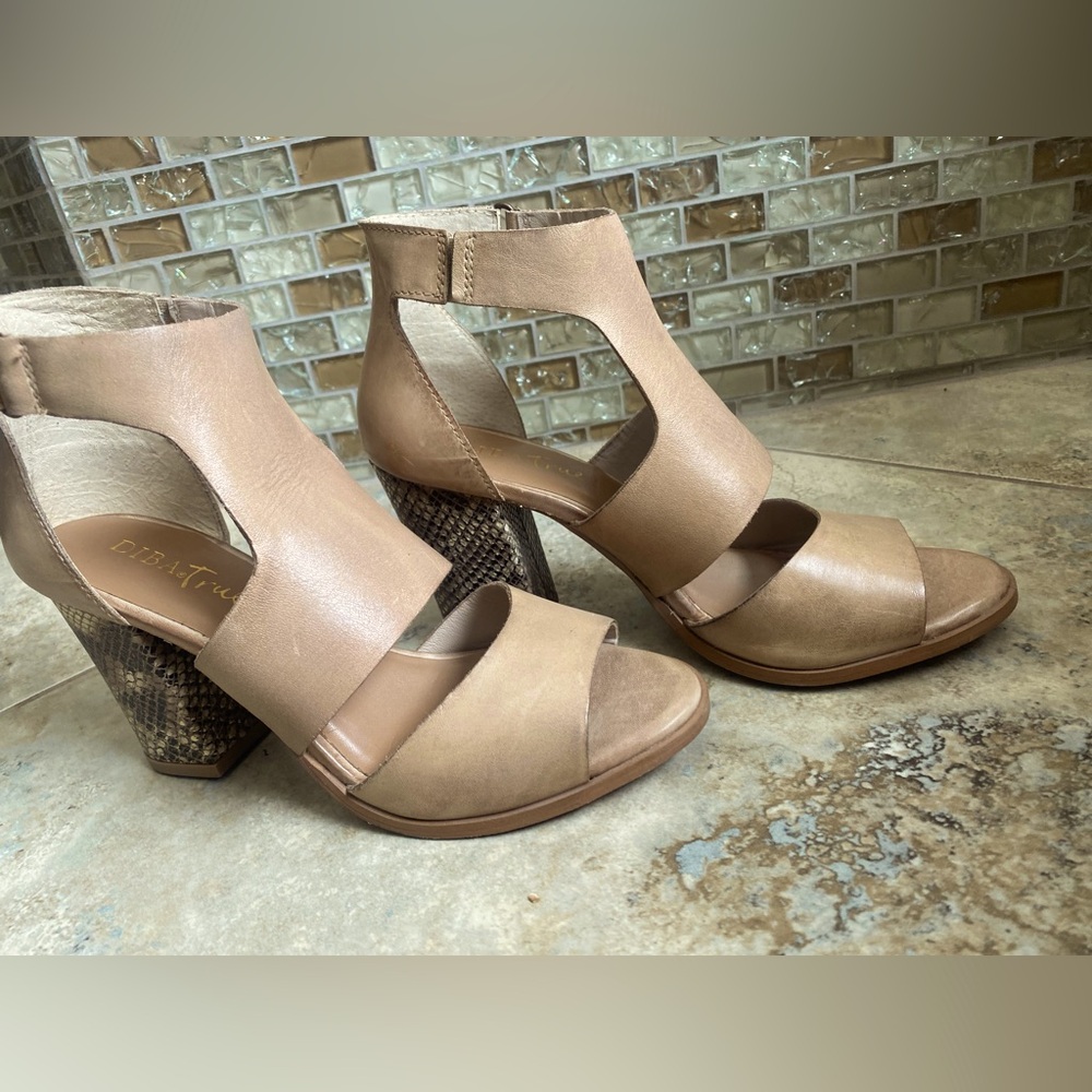 Diba True Open Toe Heels -Size 8.5 m